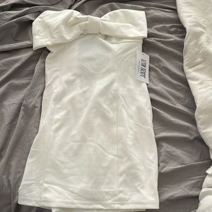 12th Tribe White Bachelorette Dress - Brand New